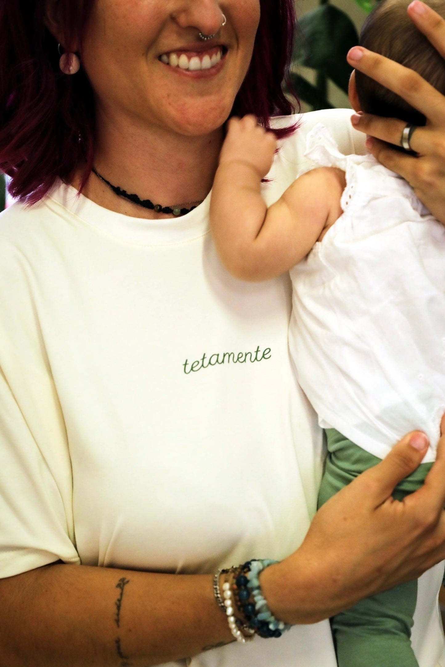 Camiseta de lactancia Tetamente