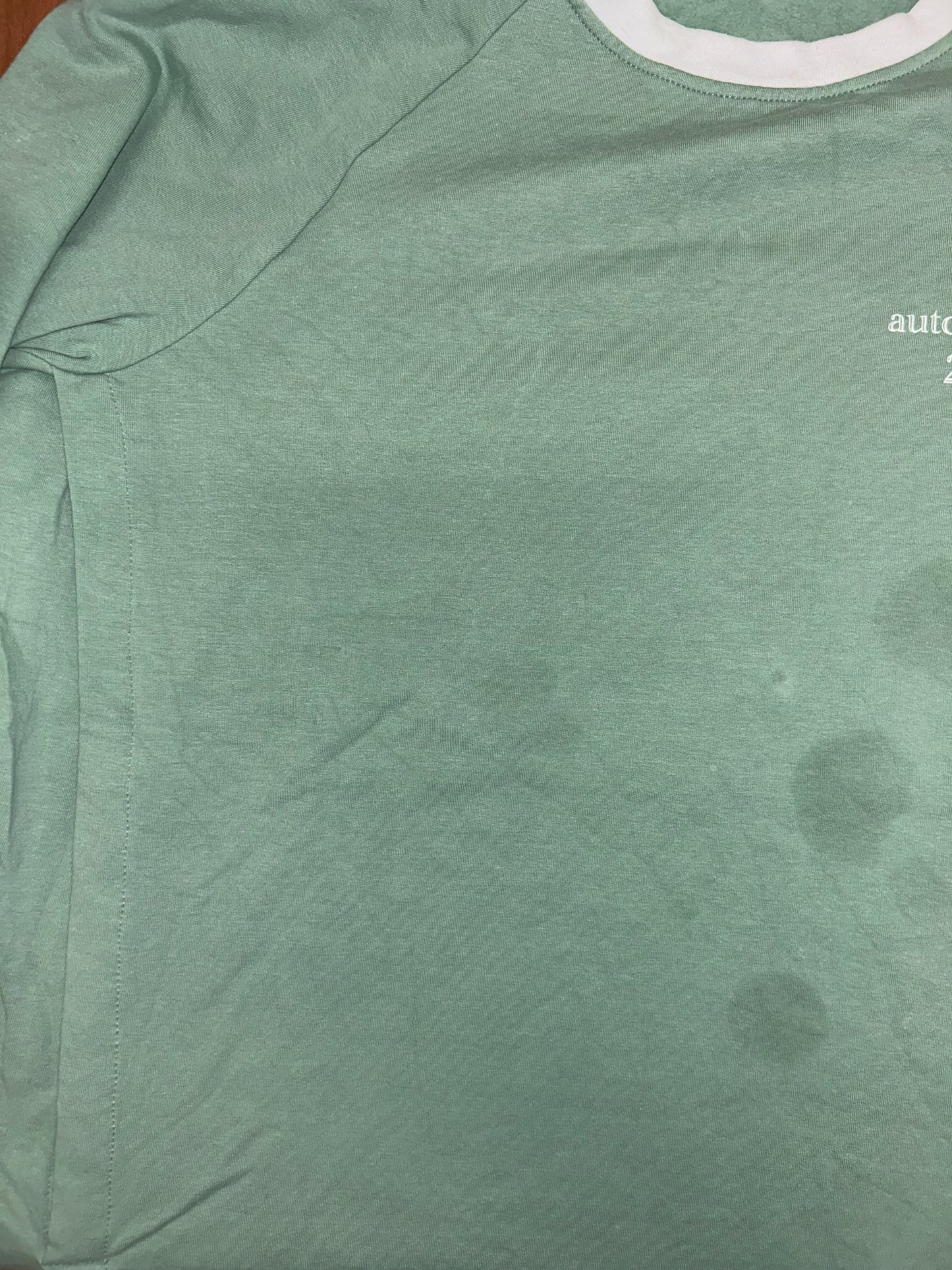 ¡ Segunda Mano ! Pijama de lactancia Gotiteta invierno - 2 piezas con varias manchas-Talla M