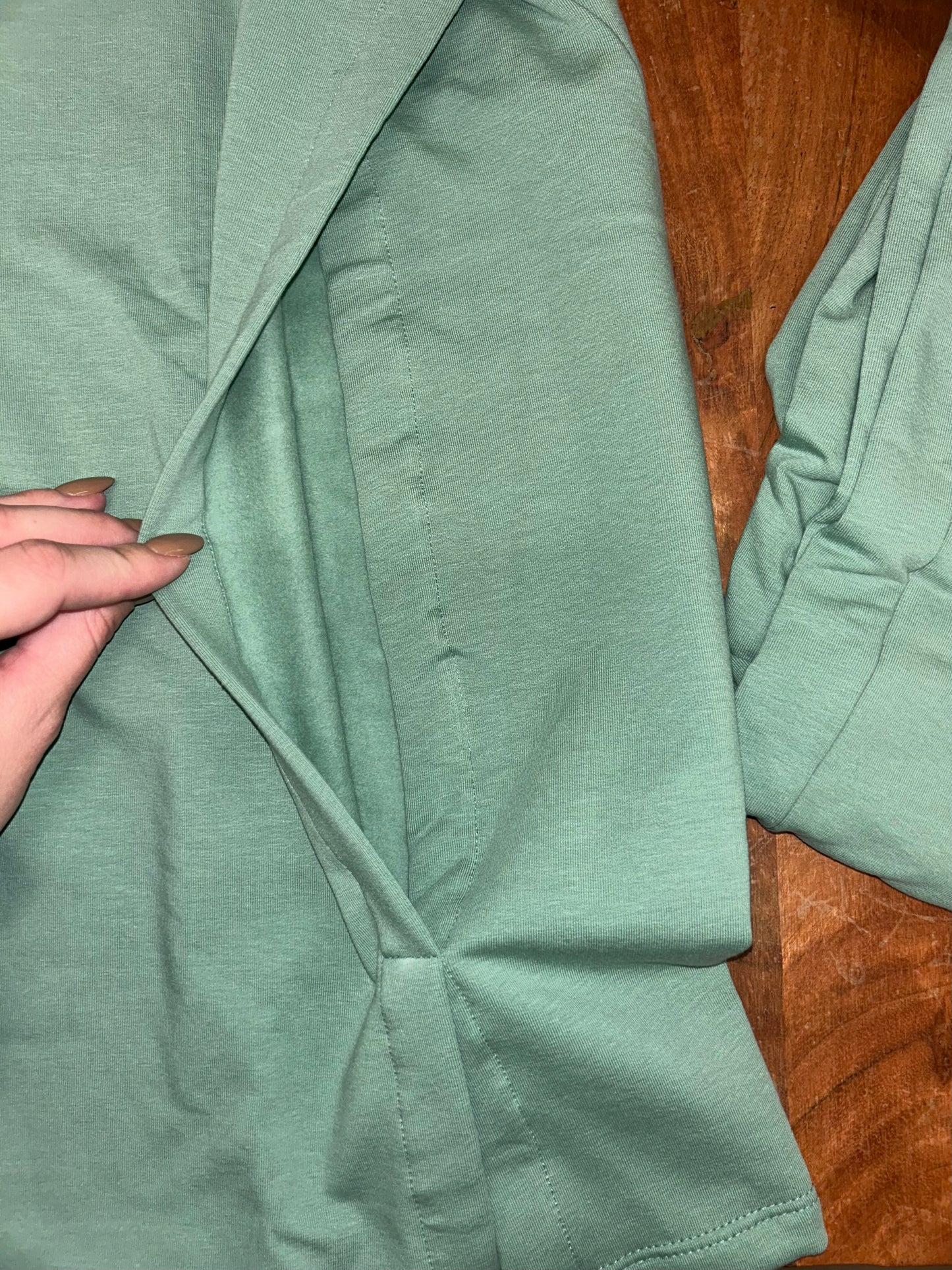 Pijama de lactancia Gotiteta invierno - 2 piezas con defecto de fabricación