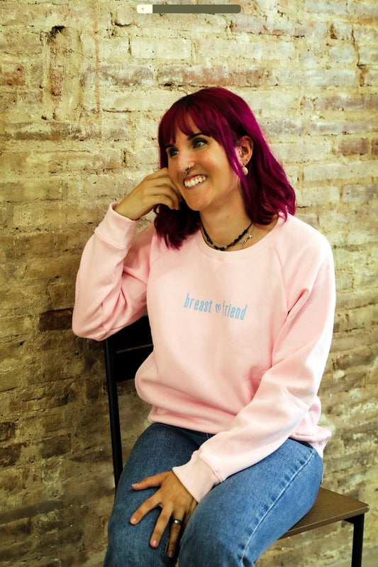 Ultima Sudadera Breast Friend Rosa XXL