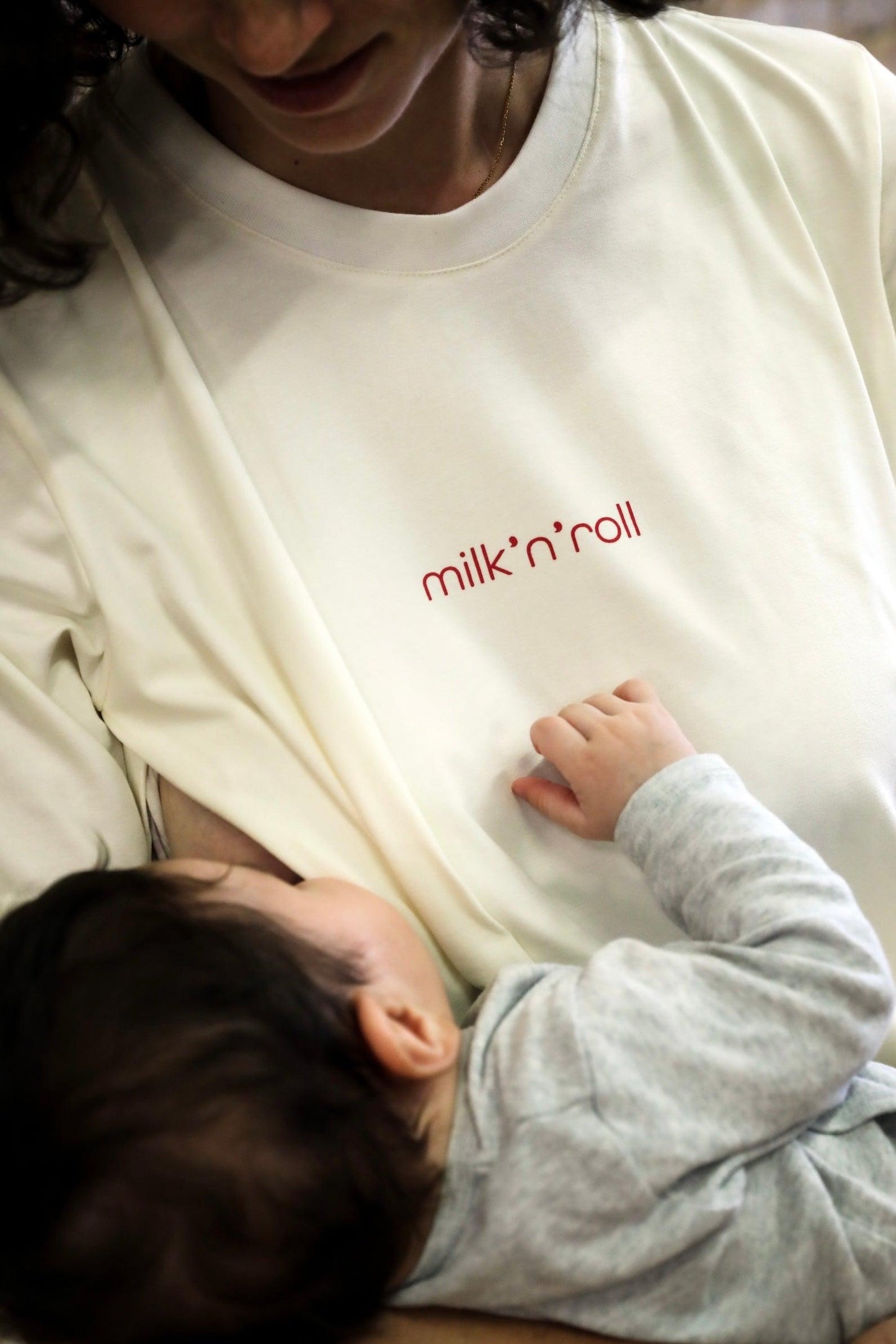 Camiseta de lactancia Milk’n’roll