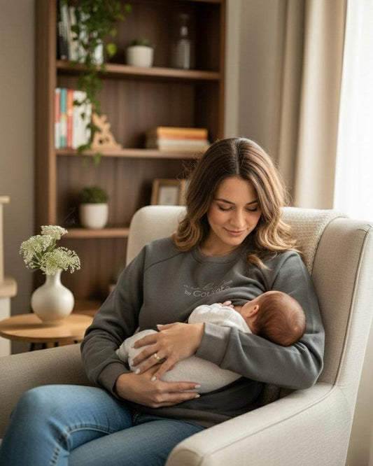 Sudadera de lactancia Vía Lactea by Gotiteta