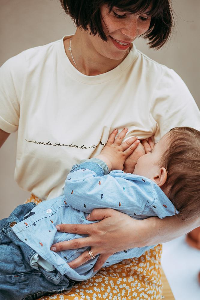 Camiseta de lactancia materna - Cuando sea-Gotiteta