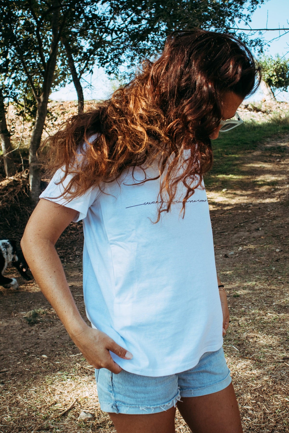 Camiseta de Lactancia - Cuando Sea - Negra / Blanca-Gotiteta